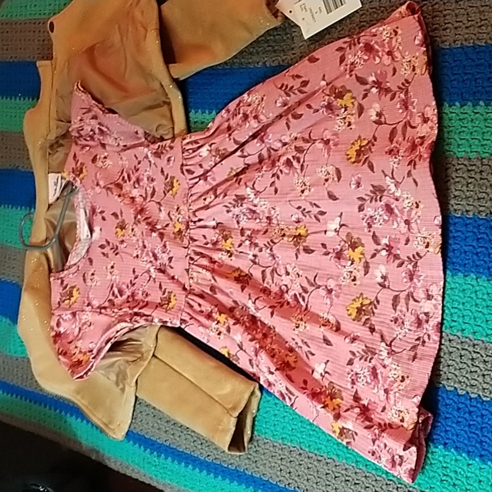 2 piece dress and jacket